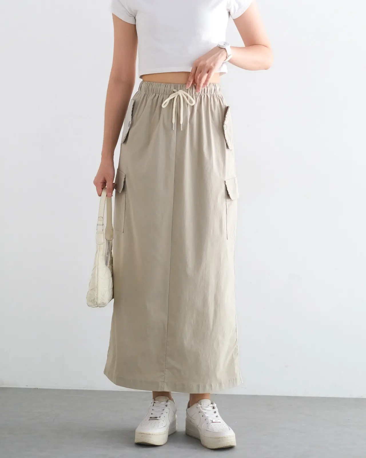 Qisty Skirt Kode 121A Cream