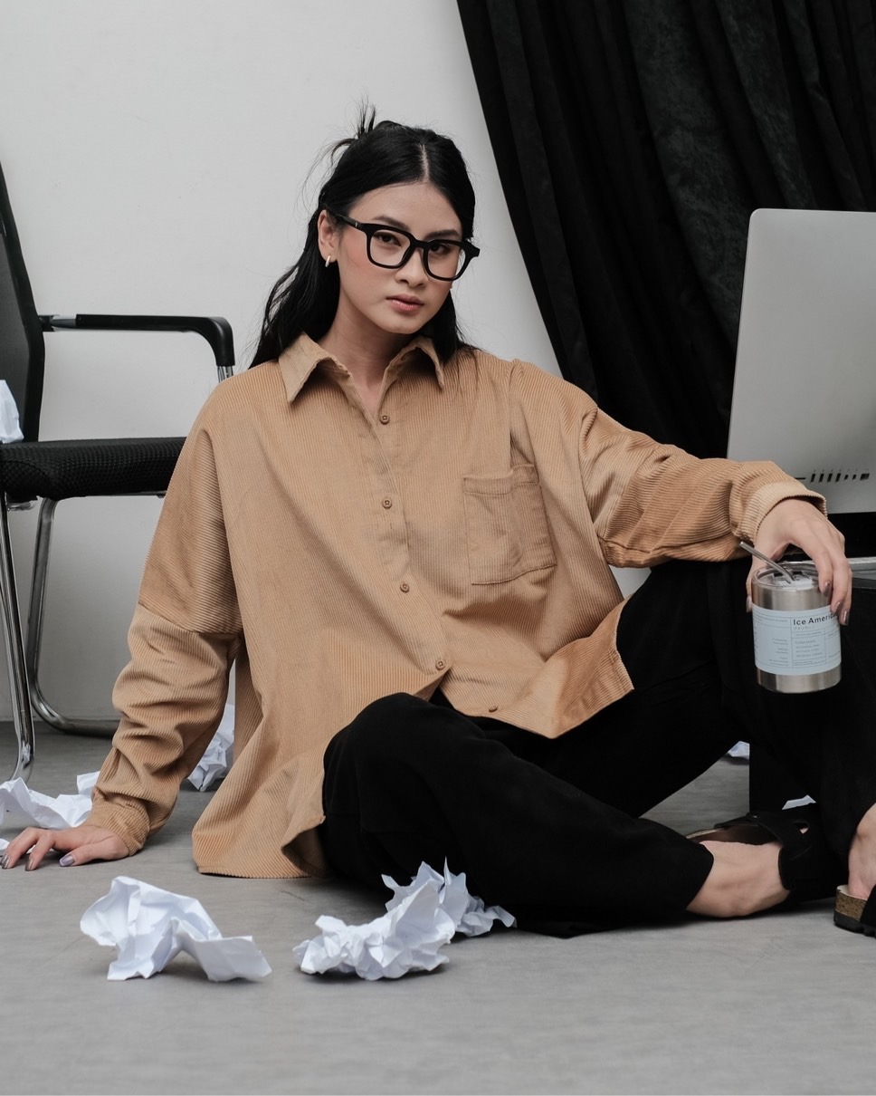 Raquel Corduroy Shirt Milo - Image 2