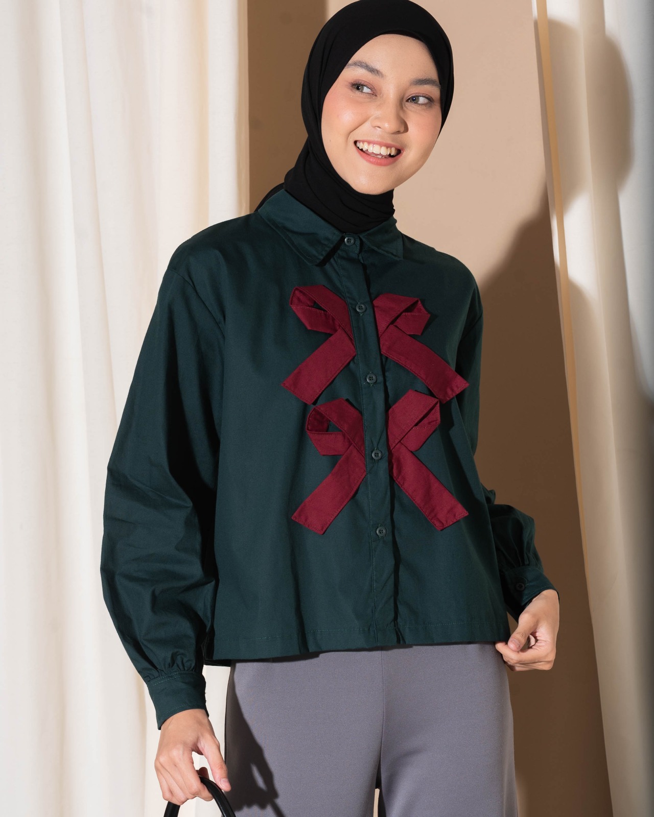 Soljin Shirt Glass Green