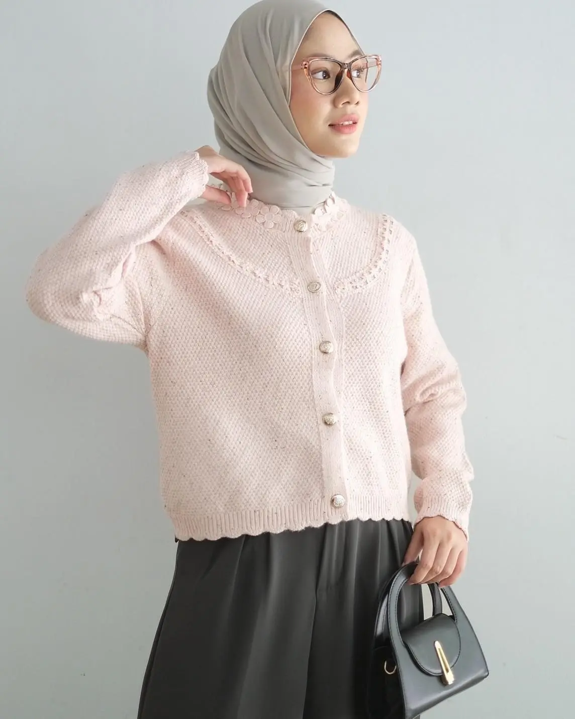Verney Cardigan Kode 241C Pink - Image 3