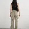 Yeva Cargo Pants Kode 144A Khaki - Image 3