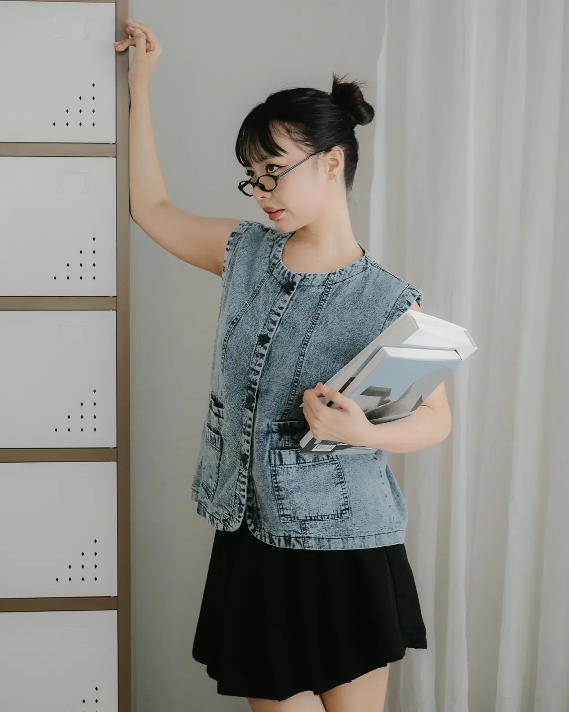 Yoli Denim Vest Acid - Image 3