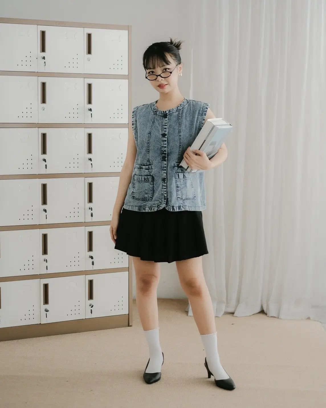 Yoli Denim Vest Acid - Image 2