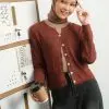 Cicelia Cardigan Kode 260C/818 Teracotta - Image 2