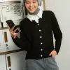 Cicelia Cardigan Kode 260C/818 Black - Image 3