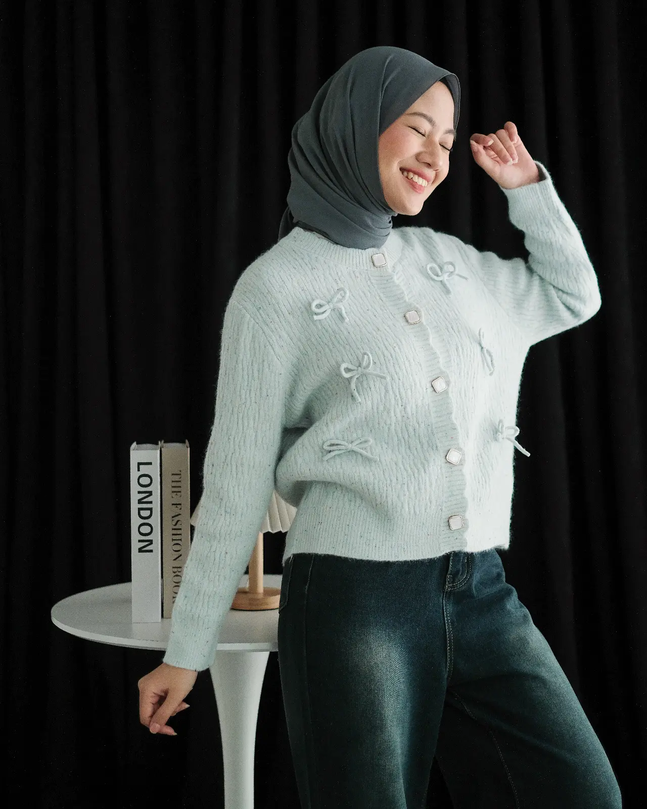 Cyra Cardigan Kode 270C Mint