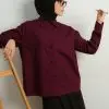 Emina Shirt Maroon - Image 2