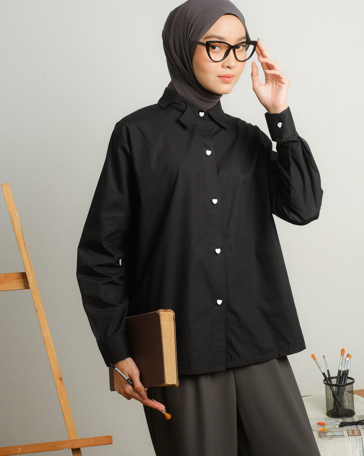 Emina Shirt Black - Image 2