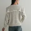 Hazkiya Cardigan Kode 261C Ivory - Image 3