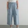 Jaide Cullote Pants Kode N769 Blue - Image 2