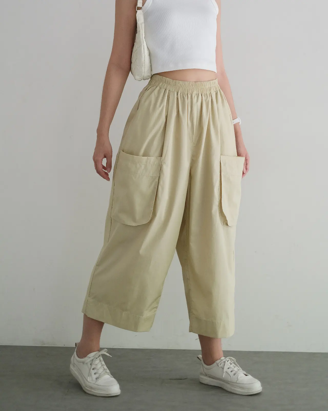 Jaide Cullote Pants Kode N769 Beige - Image 2