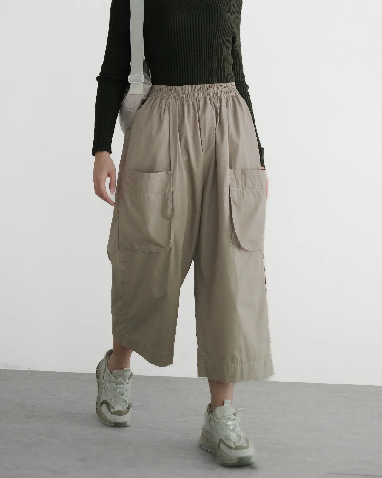 Jaide Cullote Pants Kode N769 Khaki - Image 2