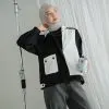 Juno Jacket Black-Broken White