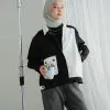 Juno Jacket Black-Broken White - Image 2