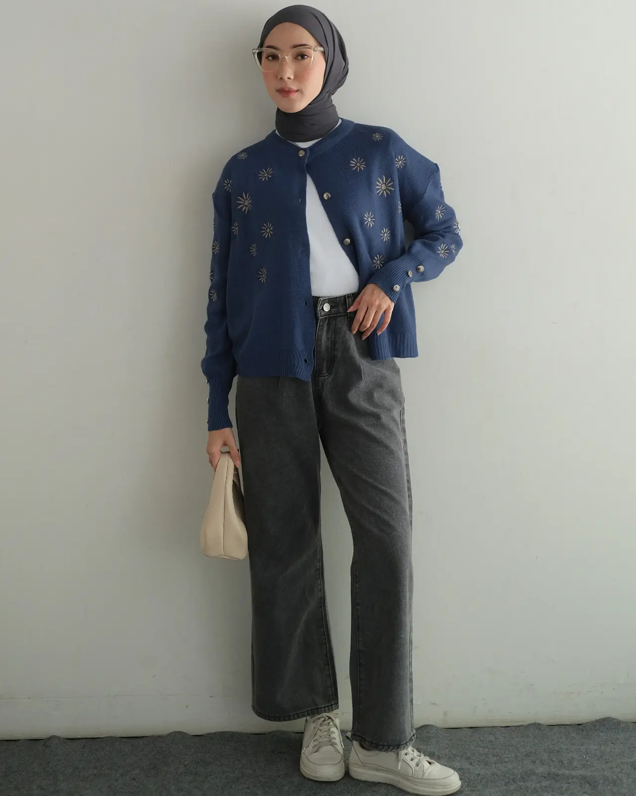 Lacia Cardi Blue Denim - Image 3
