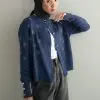 Lacia Cardi Blue Denim
