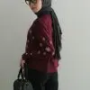 Lacia Cardi Maroon - Image 3