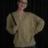 Leyvria Cardigan Khaki