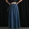 Roxy Denim Skirt Kode 294C/916 Dark Blue