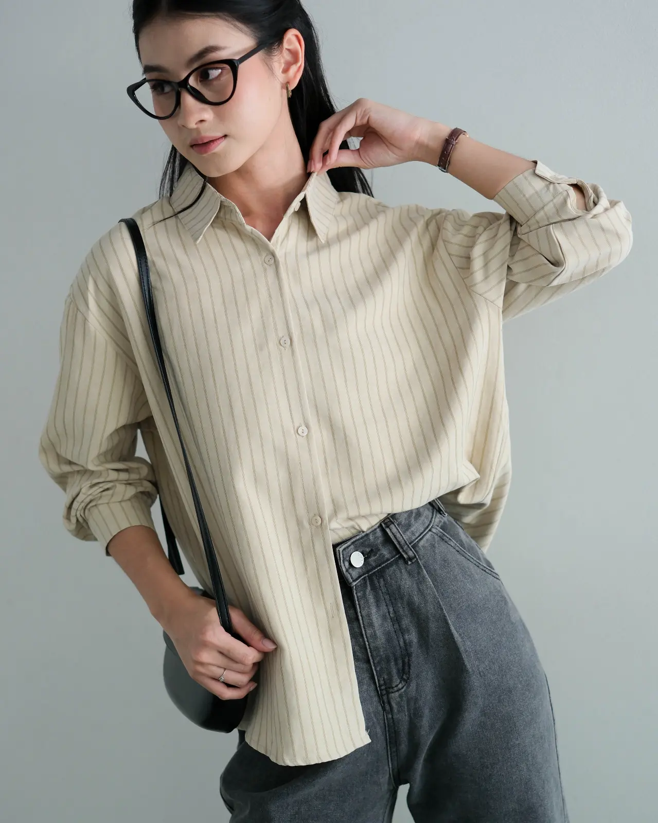 Ushna Shirt Kode 290C/3112 Cream
