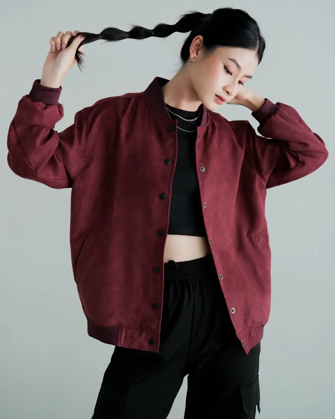 Verdi Jacket Maroon - Image 2
