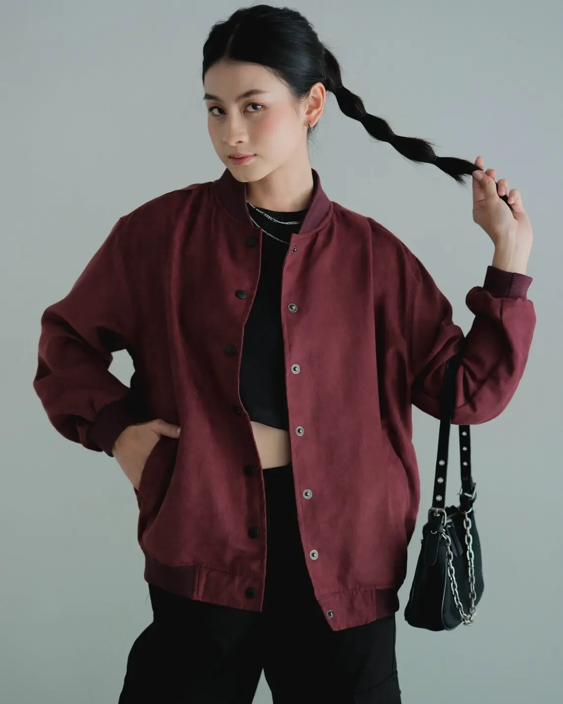 Verdi Jacket Maroon