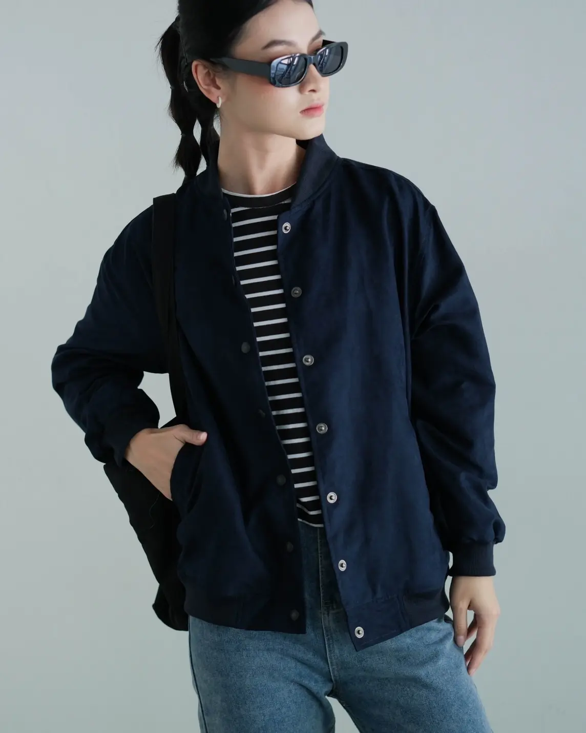 Verdi Jacket Navy - Image 2