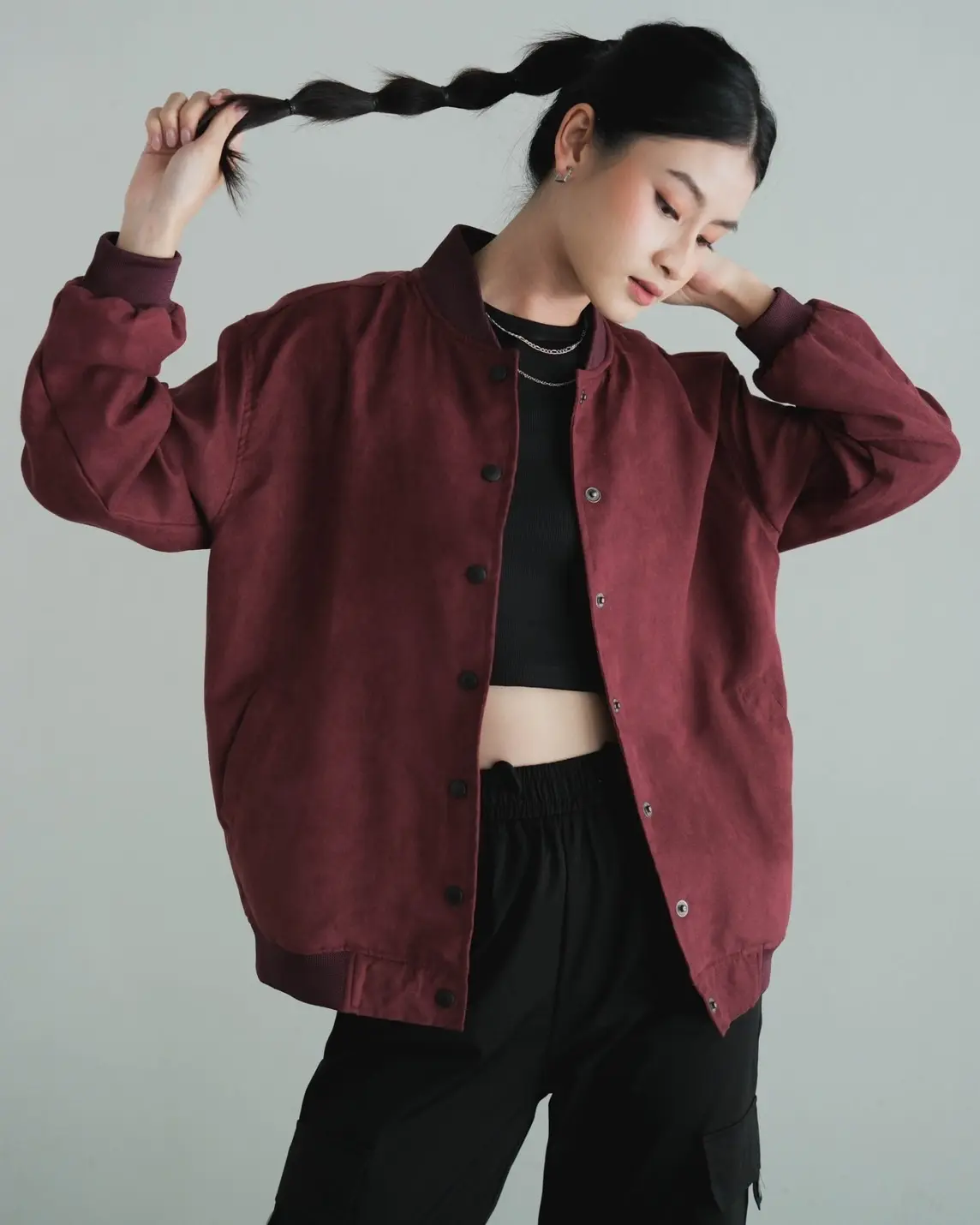Verdi Jacket Maroon - Image 3