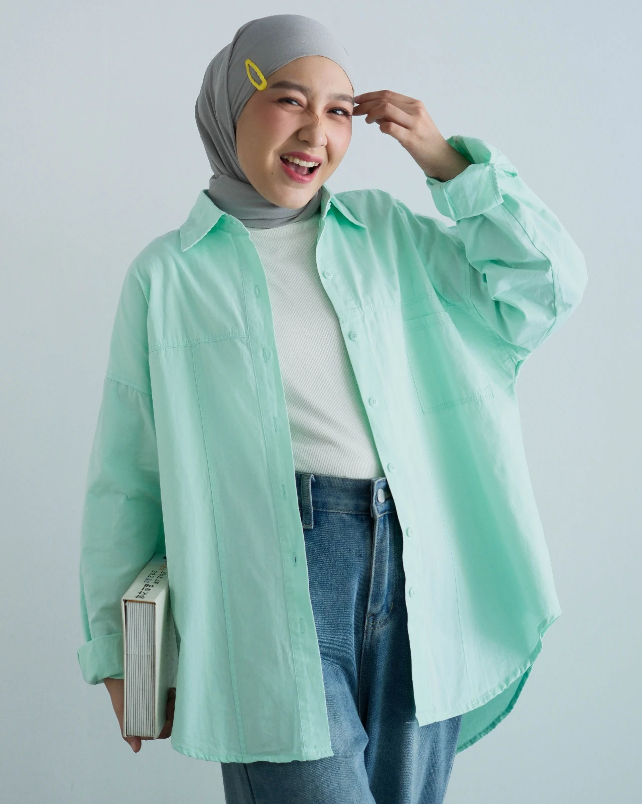 Brisha Shirt Kode 284C Tosca - Image 2