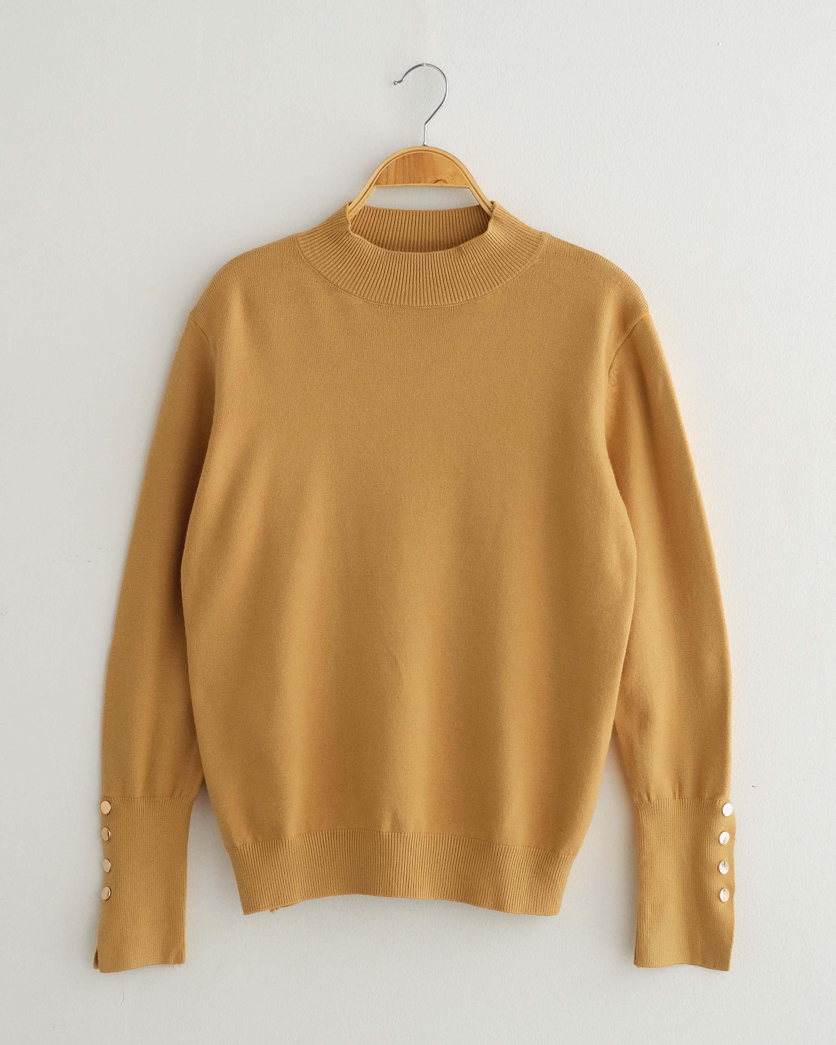 Rayne Turtleneck Longsleeve Kode 244C Mustard