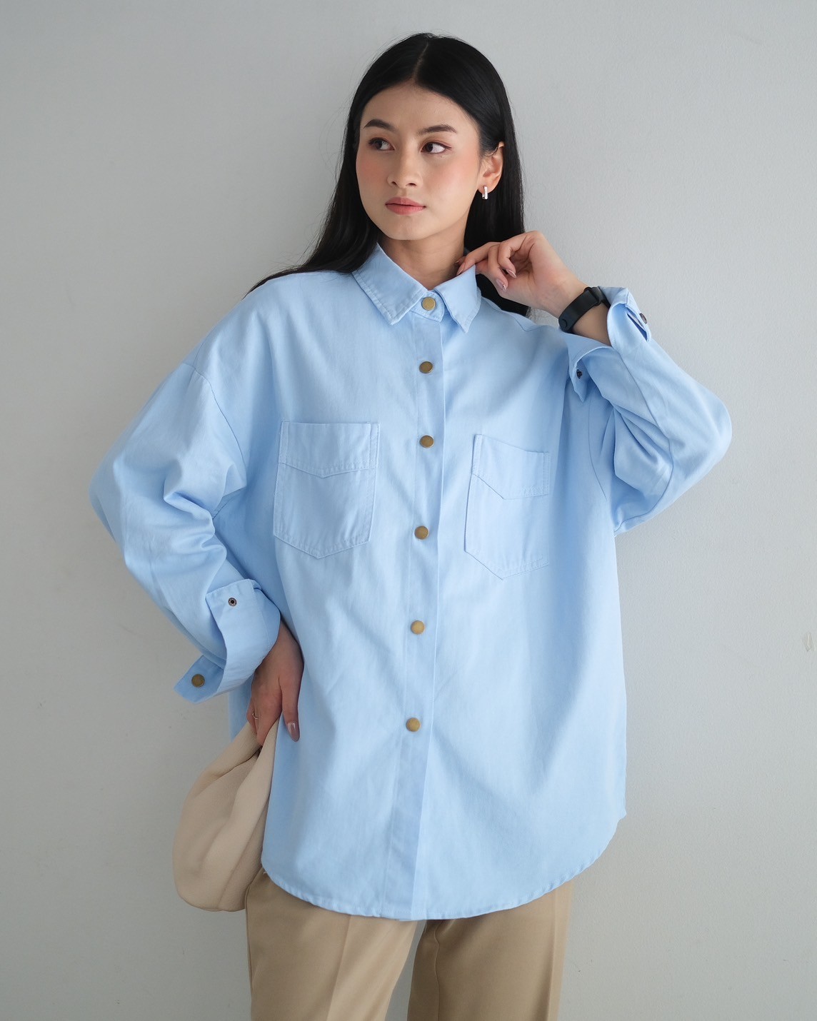 Onella Shirt Kode 2028 Blue