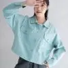Elaxi Denim Jacket Kode 818 Mint - Image 4