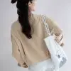 Elaxi Denim Jacket Kode 818 Cream - Image 4