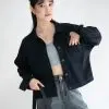 Elaxi Denim Jacket Kode 818 Black - Image 3