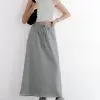 Indira Skirt Kode 42D Light Grey - Image 2
