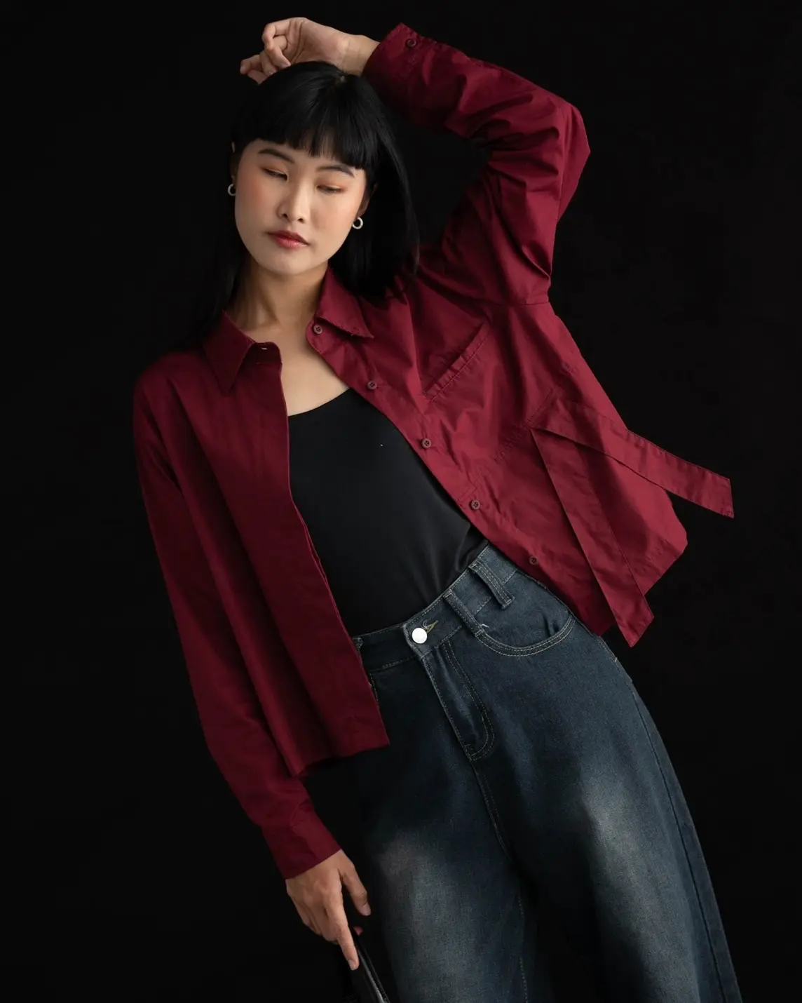 Amadea Shirt Red Cherry