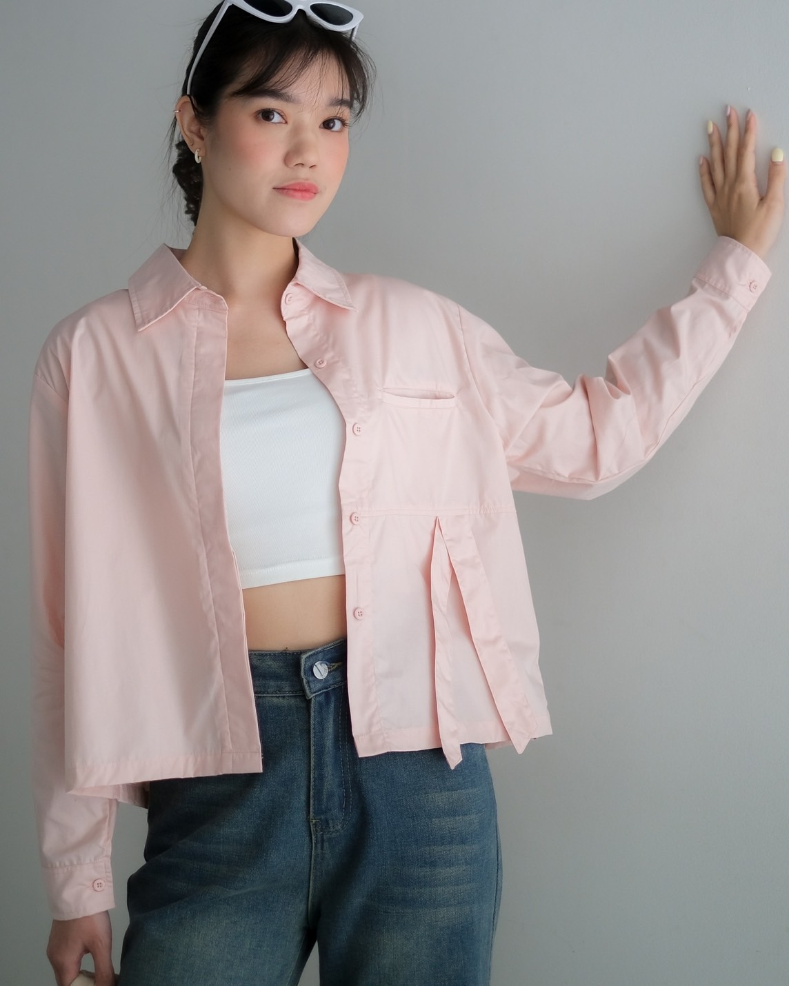 Amadea Shirt Pink - Image 3