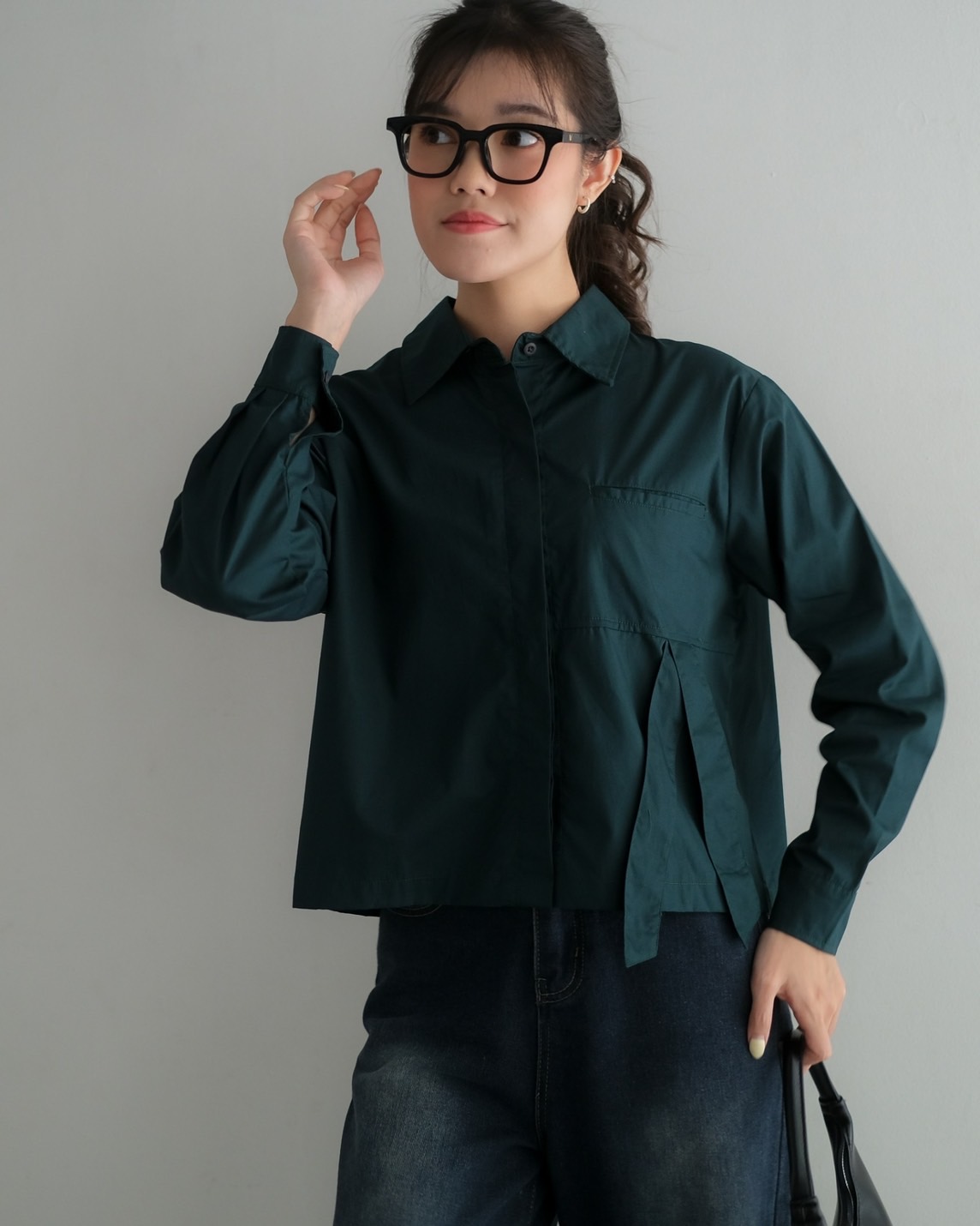 Amadea Shirt Glass Green