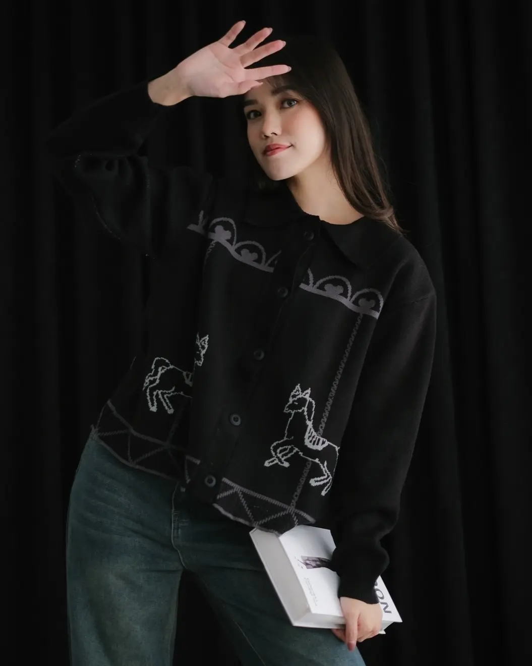 Carousel Cardi Black