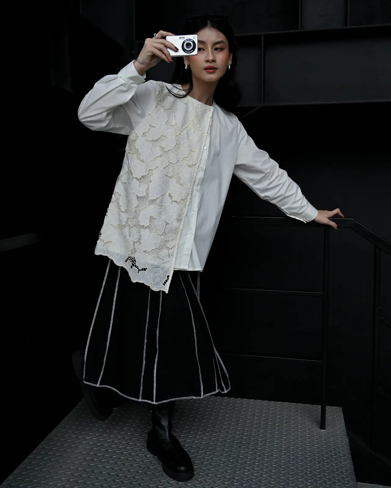 Chakira Shirt Kode 20261 Ivory
