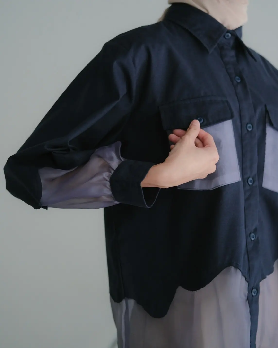 Dezzar Shirt Navy - Image 2