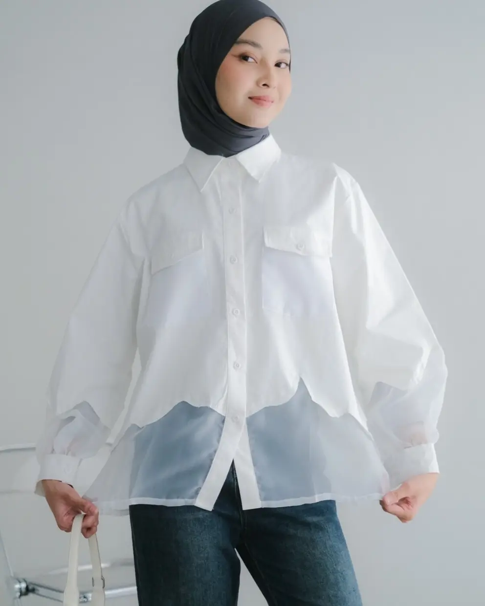 Dezzar Shirt Broken White