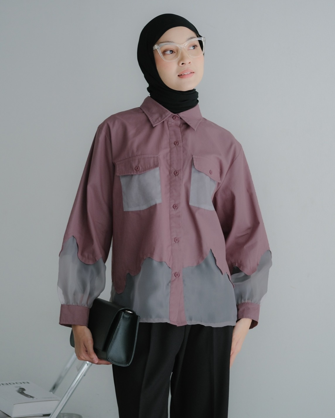 Dezzar Shirt Mauve - Image 2