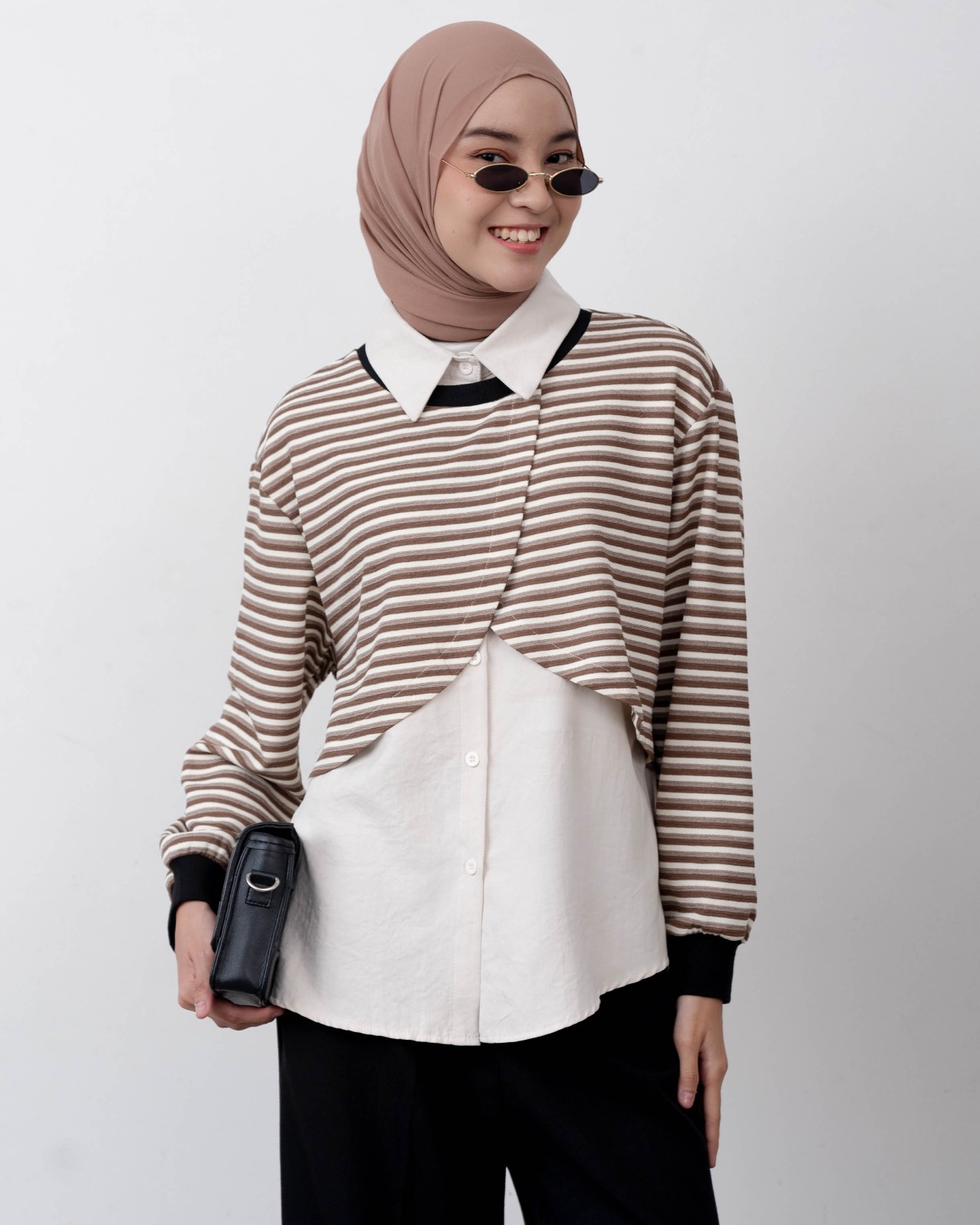 Diana Shirt Kode 303C Ivory