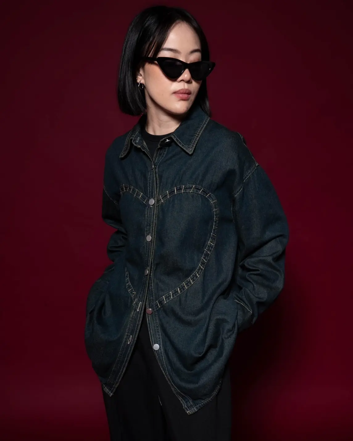 Erika Denim Shirt Kode 288C/0705 Misty Black - Image 3