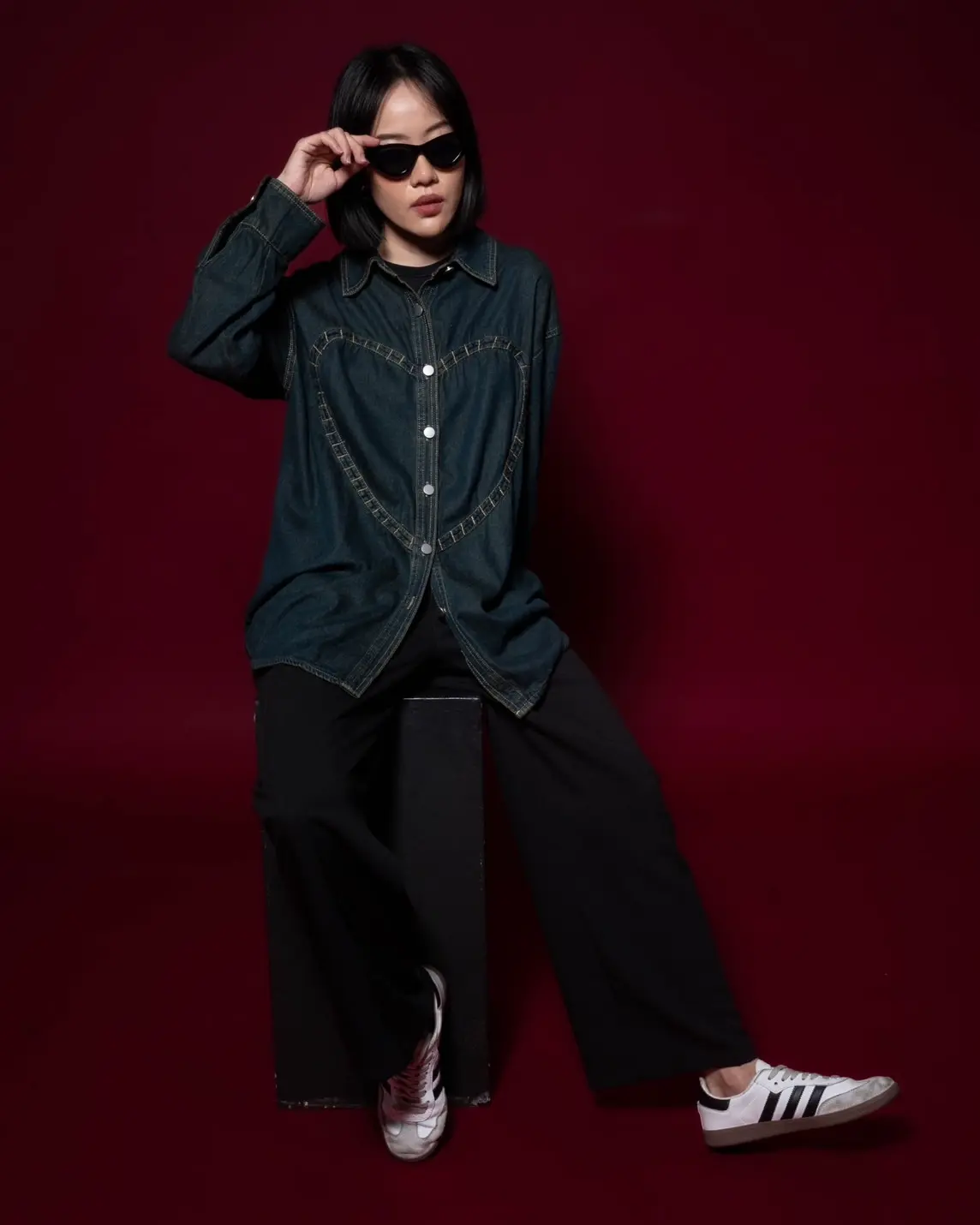 Erika Denim Shirt Kode 288C/0705 Misty Black - Image 2