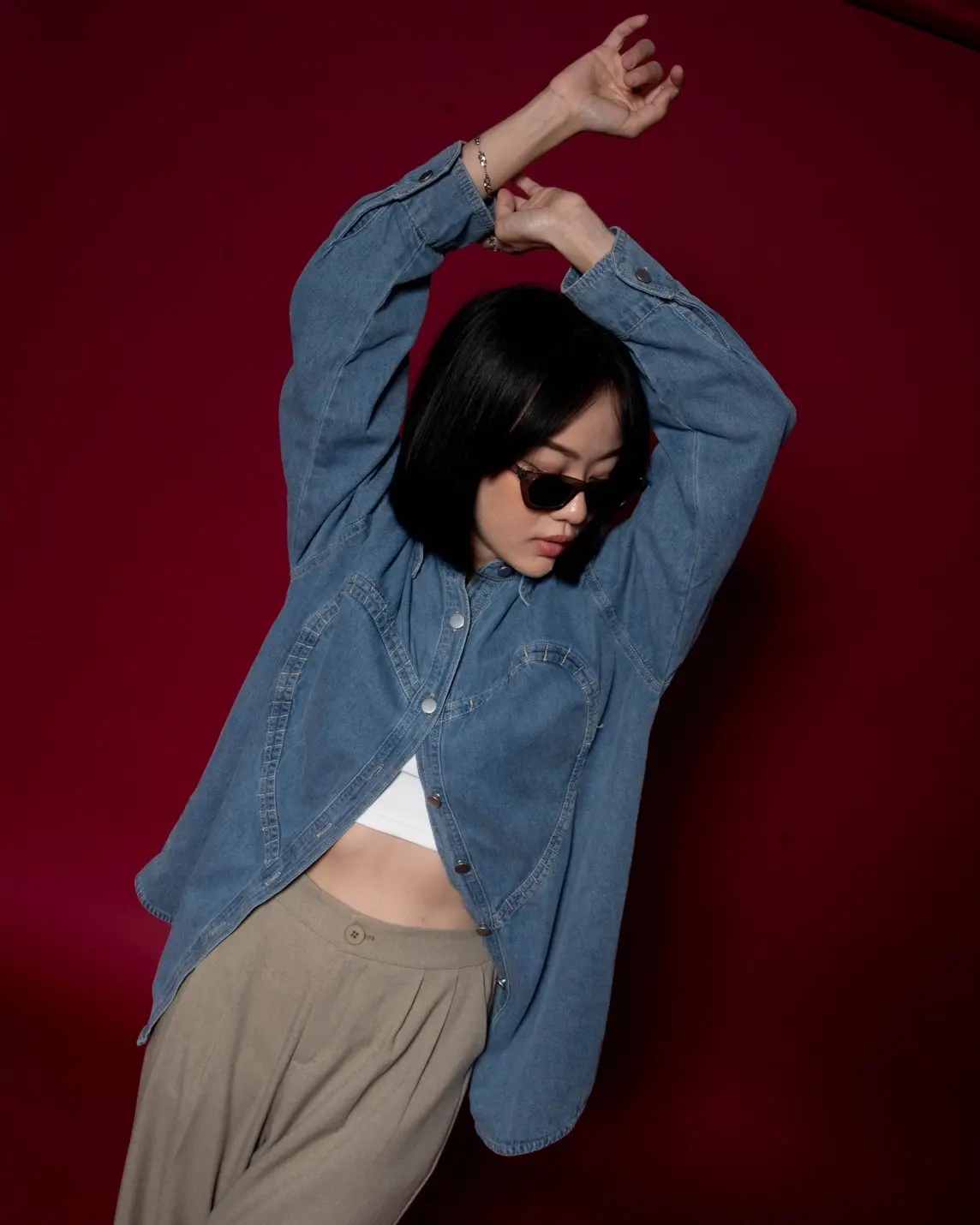 Erika Denim Shirt Kode 288C/0705 Medium Blue - Image 2