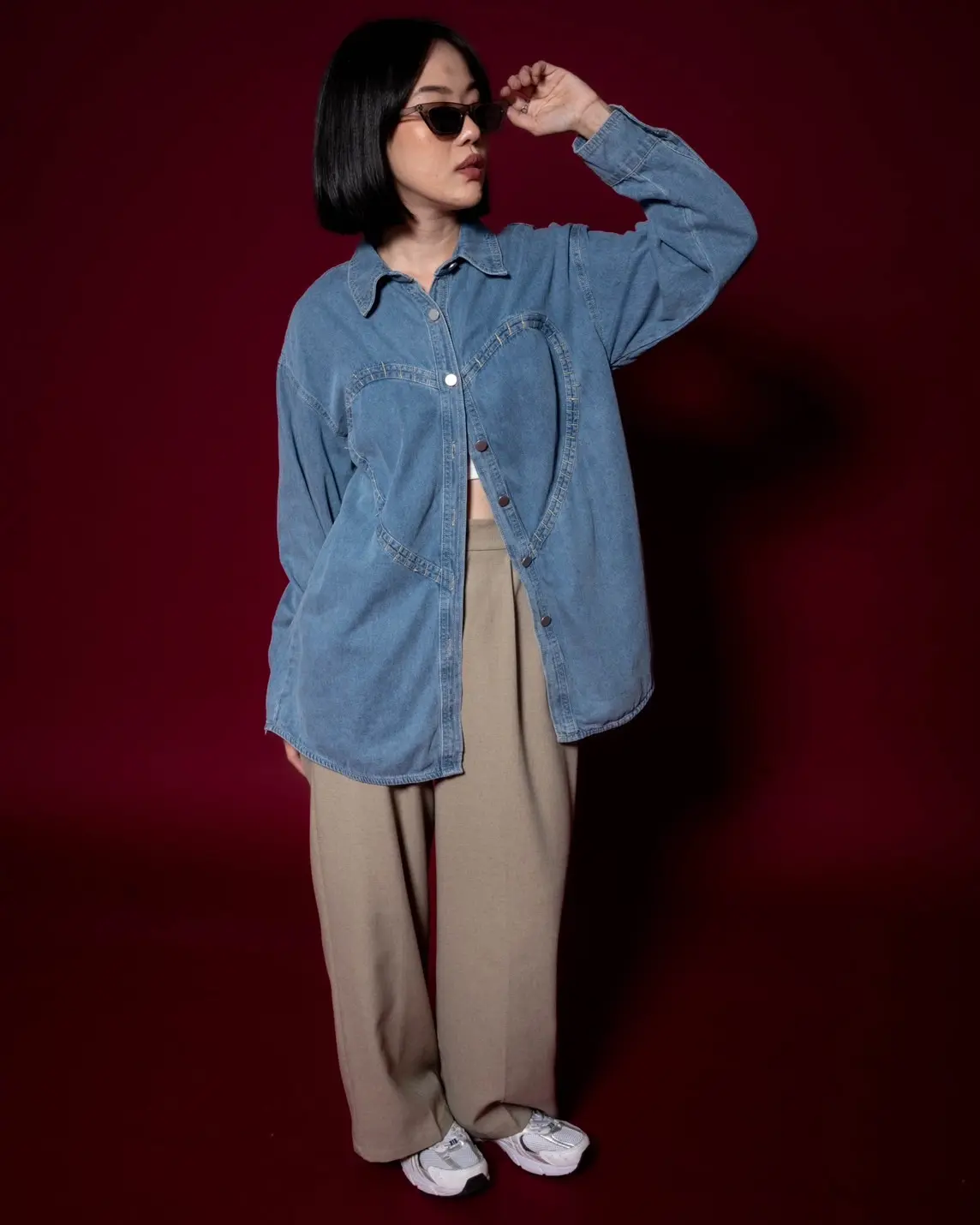 Erika Denim Shirt Kode 288C/0705 Medium Blue - Image 4