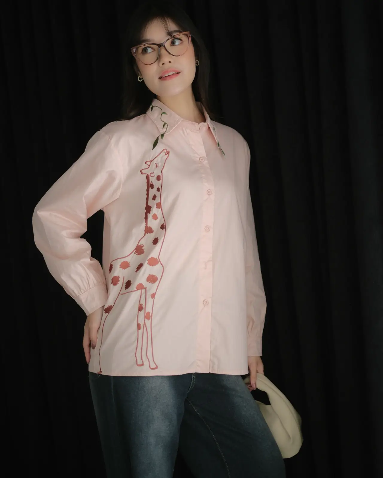 Girafa Shirt Pink