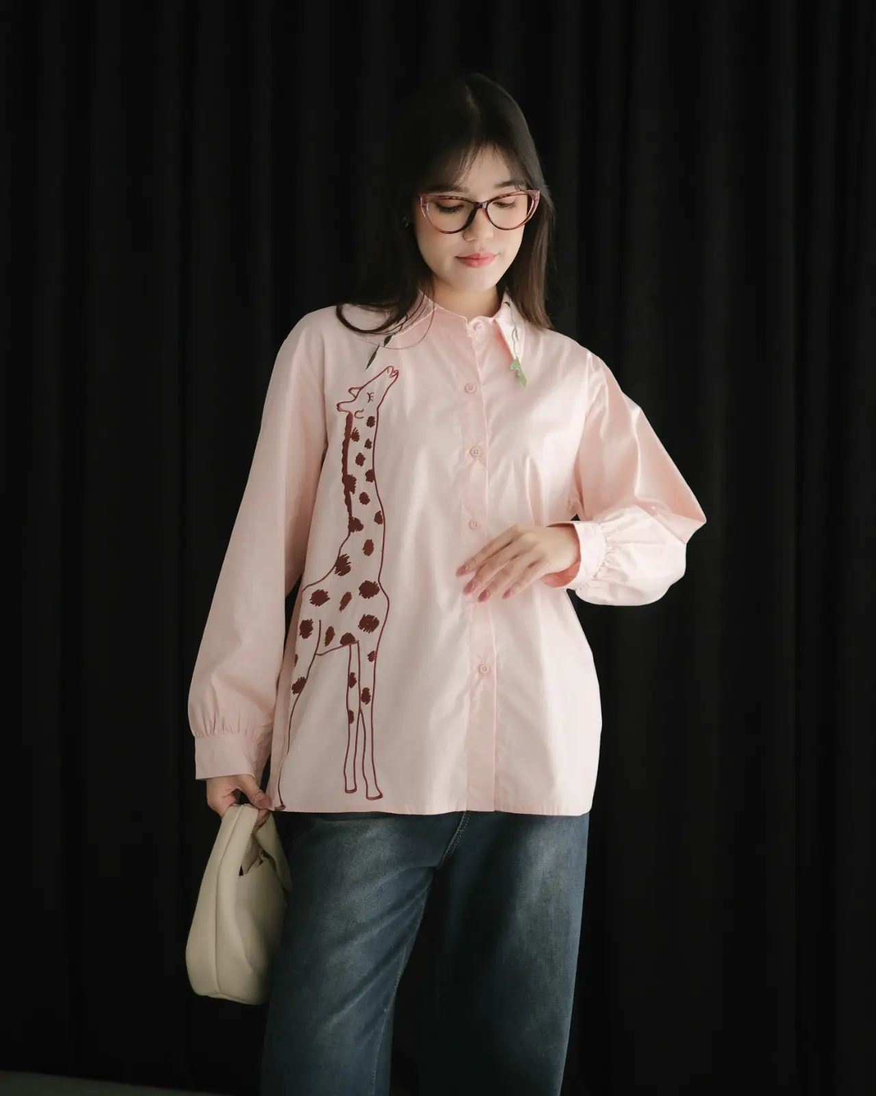 Girafa Shirt Pink - Image 2